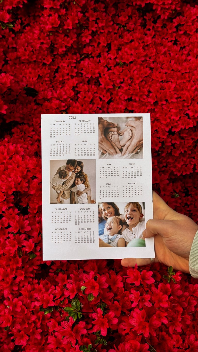 Flexible full sheet Calendar